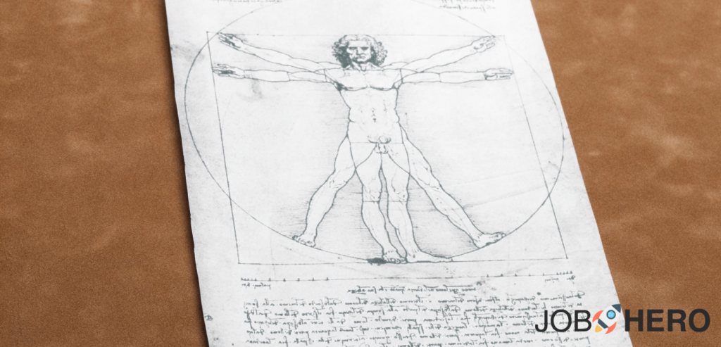 curriculum Leonardo da vinci, curriculum efficace